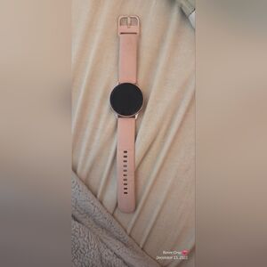 Samsung Smartwatch with Pink Band